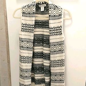 Long cardigan vest